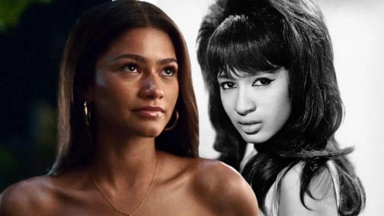 Zendaya interpretará Ronnie Spector no filme *Be My Baby*, dirigido por Barry Jenkins. A biografia, baseada na autobiografia da cantora, abordará sua carreira com The Ronettes, o casamento abusivo com Phil Spector e desafios pessoais. Zendaya também atua como produtora. Sem data confirmada para filmagens. (50 palavras)