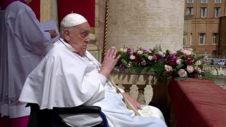 Papa Francisco pede cessar-fogo em Gaza na Páscoa