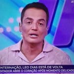 Leo Dias retorna ao 'Fofocalizando' após tratamento de saúde