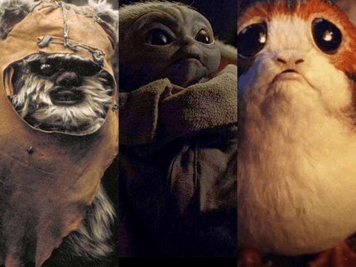 O universo de **Star Wars** apresenta espécies icônicas e polêmicas. **Gungans** e **Watto** são criticados, enquanto **Hutts** são vilões. **Togruta**, **Ewoks** e **wookies** são admirados. **Porgs** dividem opiniões, e a espécie de Yoda permanece misteriosa. Cada raça tem impacto único na saga. (49 palavras)