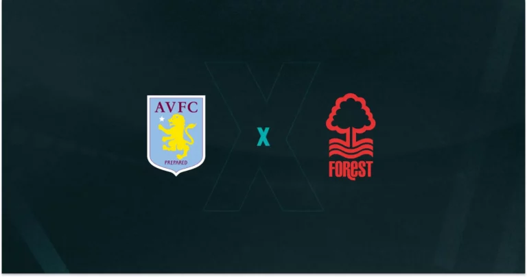 Aston Villa e Nottingham Forest se enfrentam na 31ª rodada da Premier League 2024/25 no Villa Park. O Villa, invicto em casa, busca aproximar-se da zona europeia, enquanto o Forest, terceiro colocado, mantém campanha sólida. Transmissão exclusiva no Disney+. Palpite: vitória do Aston Villa e ambos marcam.