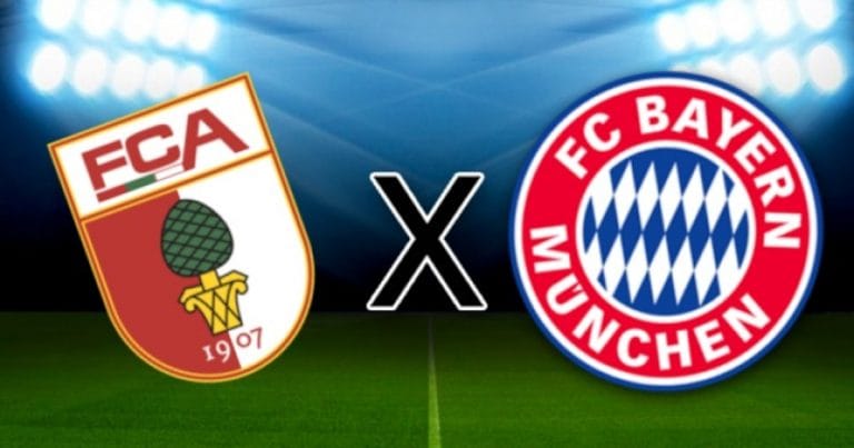 Augsburg enfrenta Bayern de Munique na 28ª rodada da Bundesliga nesta sexta-feira, às 15h30, na SGL Arena. Transmissão no YouTube Canal GOAT, SporTV e OneFootball. Augsburg busca vaga europeia; Bayern lidera com 65 pontos. Prováveis escalações incluem Essende e Harry Kane como destaques.