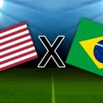 EUA e Brasil se enfrentam em amistoso feminino neste sábado (05/04), às 18h (horário de Brasília), no SoFi Stadium, Califórnia, com transmissão pelo Sportv. EUA busca recuperação após eliminação recente, enquanto o Brasil, sem Marta, testa nova geração. Destaques: Macário (EUA) e Gabi Portilho (BRA).