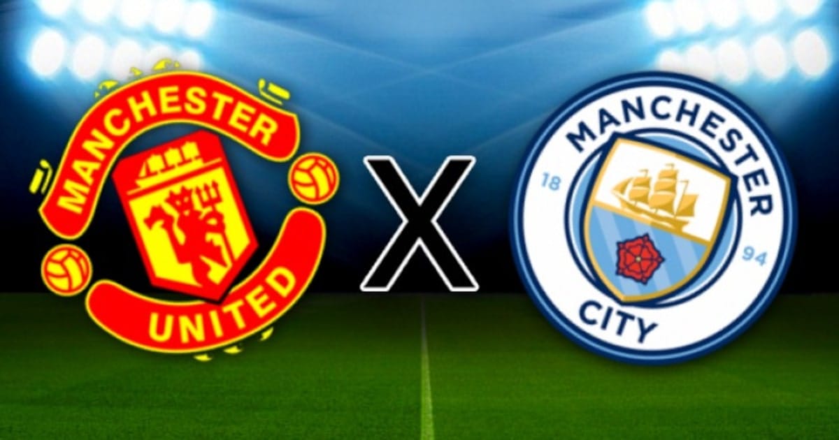 Manchester United e Manchester City se enfrentam no Old Trafford neste domingo, às 12h30 (horário de Brasília), transmitido pela ESPN e Disney+. O United, em má fase, busca reação, enquanto o City, sem Rodri e Haaland, conta com Marmoush. Jogo marca despedida de De Bruyne do clube.