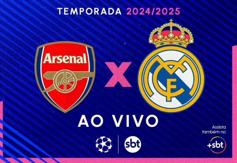 Arsenal vence Real Madrid por 3 a 0 na Champions League