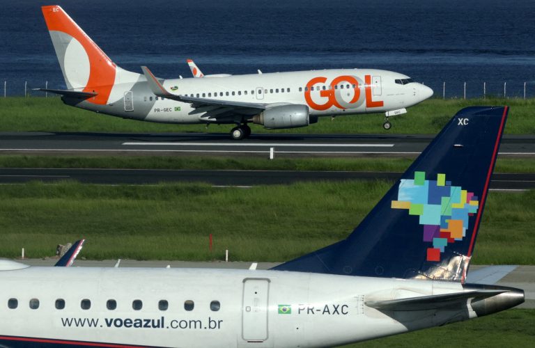Ações da Gol superam Azul após recuperação judicial e rebaixamento