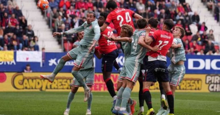 Atlético de Madrid perde para Osasuna por 2 a 0 no Espanhol