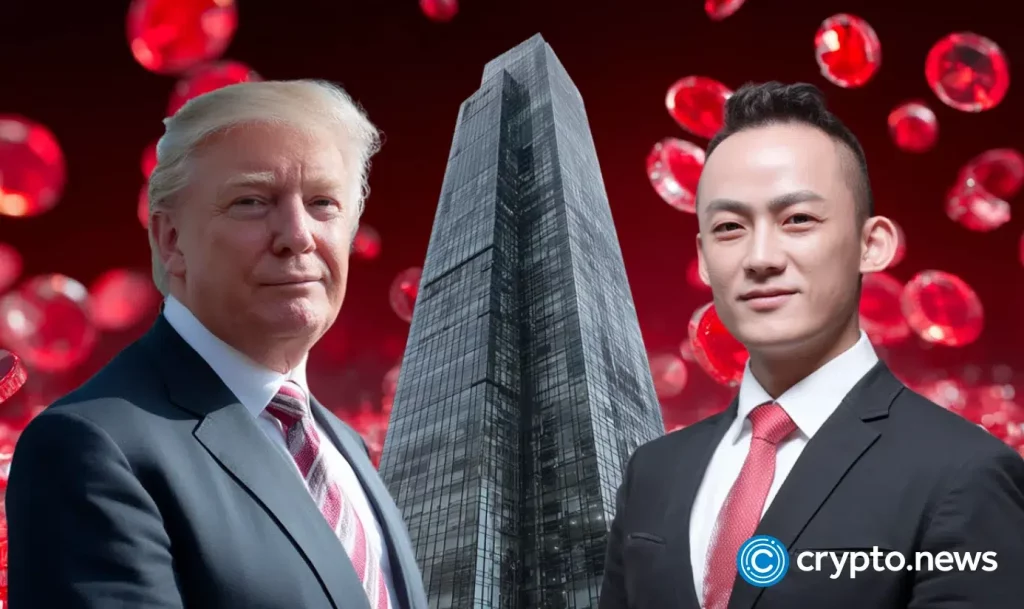 Estratégia de Justin Sun e influência de Trump em fusão da Tron