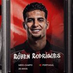Vitória contrata meia português Rúben Rodrigues até 2027