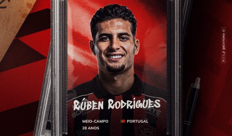 Vitória contrata meia português Rúben Rodrigues até 2027