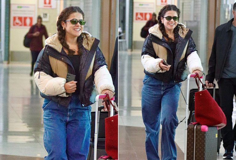 Maisa desembarca no Rio com look luxuoso e fala sobre desafios na TV